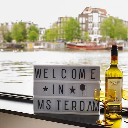 Houseboat Amsterdam - Room With A View Экстерьер фото