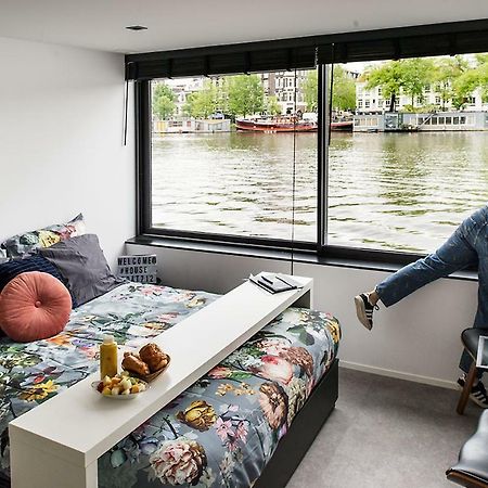 Houseboat Amsterdam - Room With A View Экстерьер фото