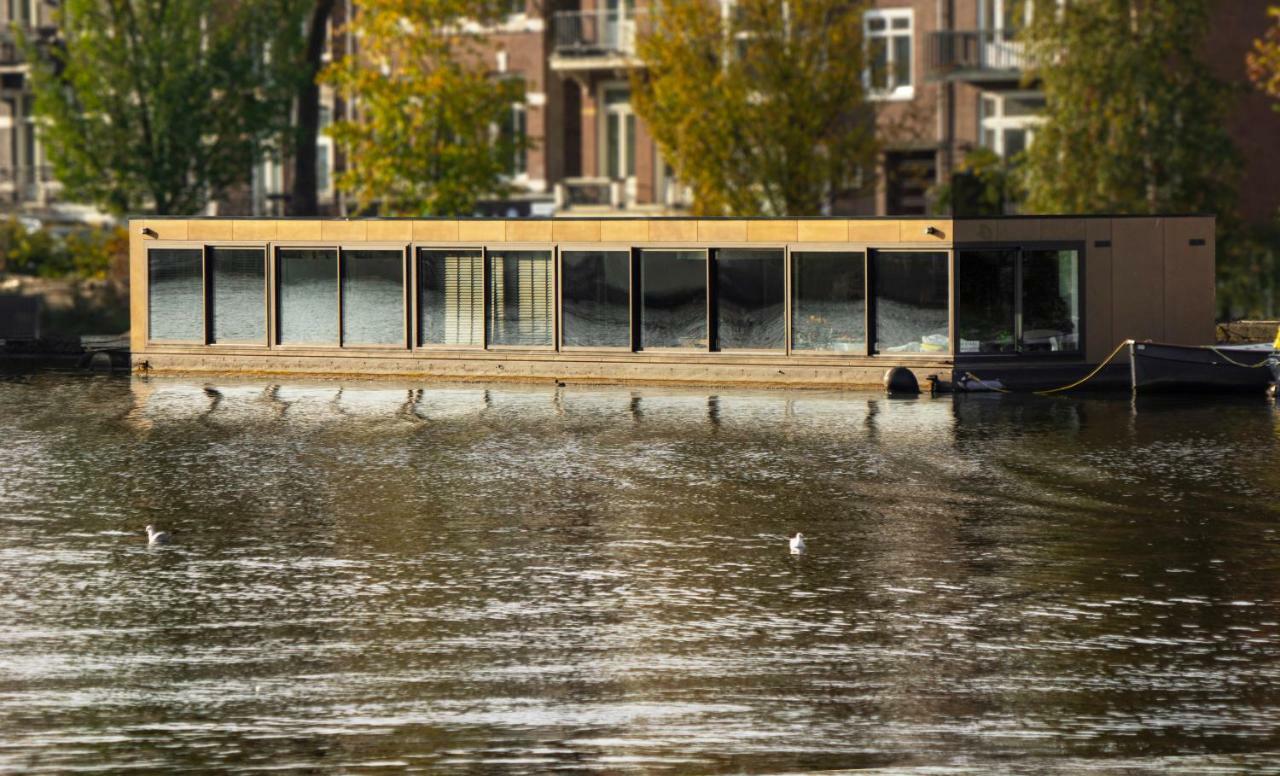 Houseboat Amsterdam - Room With A View Экстерьер фото